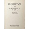 Commentary on Approximations to the Object: Readings in Designed Literature