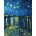Van Gogh Art Planner 2021: Starry Night Over the Rhone Organizer Calendar Year January - December 2021 (12 Months) Large Artistic Monthly Weekly Daily