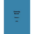 Admiralty Record(r) Volume 4 (2016)