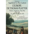 L'Europe de Thomas Platter