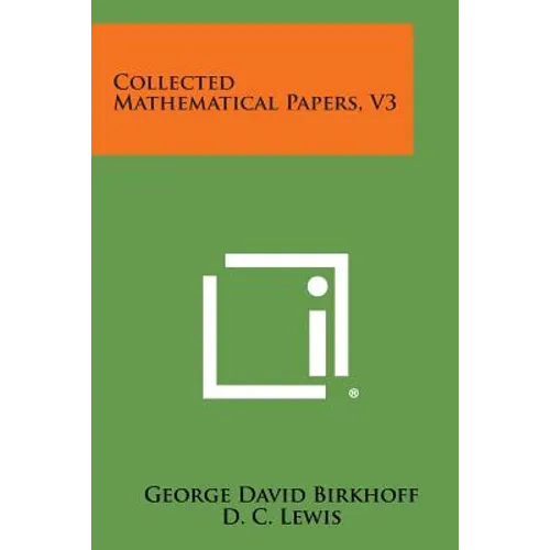 Collected Mathematical Papers, V3