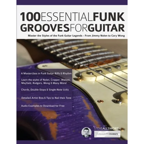 100 Essential Funk Grooves for Guitar: Master the Styles of the Funk Guitar Legends - From Jimmy Nolen to Cory Wong