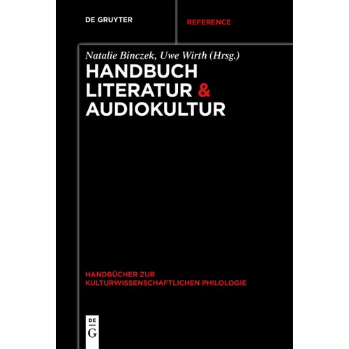 Handbuch Literatur & Audiokultur