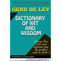 Dictionary of Wit and Wisdom