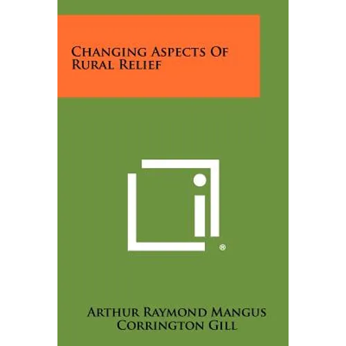 Changing Aspects of Rural Relief