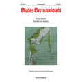Etudes Germaniques - N2/2020: Lutz Seiler. Inedits Et Etudes