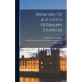 Memoirs Of Augustus Hermann Francke