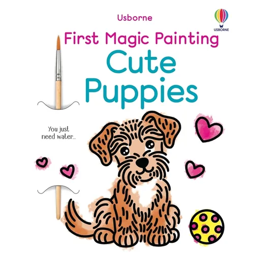First Magic Painting Cute Puppies