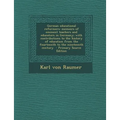 German Educational Reformers: Memoirs of Eminent Teachers and Educators in Germany; With Contributions to the History of Education from the Fourteen