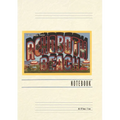 Vintage Lined Notebook Greetings from Rehoboth Beach