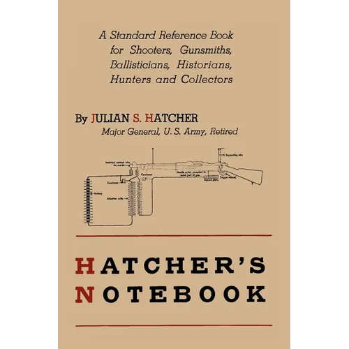 Hatcher's Notebook: A Standard Reference Book for Shooters, Gunsmiths, Ballisticians, Historians, Hunters, and Collectors
