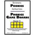 Systematic Phonics Instruction Phonics Game Boards, Grade 1+