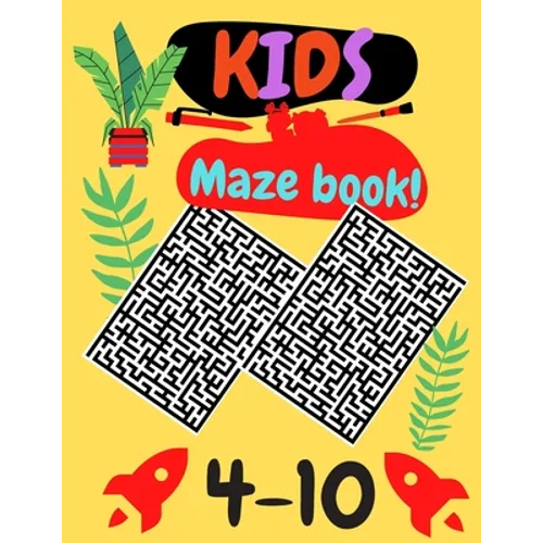 Kids maze book: Best books for 10 year old boys