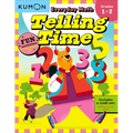 Kumon Everyday Math: Telling Time-Fun Activities for Grades 1-2-Complete with Craft Set to Build Your Own Clock!