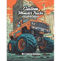 Custom Monster Trucks Coloring Book