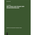 Beittrag Zur Frage Der Rohrverzinkung