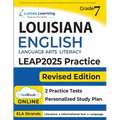 LEAP Test Prep: Grade 7 English Language Arts Literacy (ELA) Practice Workbook and Full-length Online Assessments: LEAP Study Guide