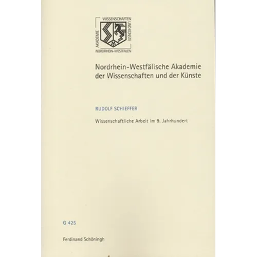 Wissenschaftliche Arbeit Im 9. Jahrhundert