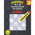 hard Sudoku 16 X 16 Puzzles - volume 1: hard Sudoku 16 X 16 Puzzles book for adults with Solutions - Large Print - One Puzzle Per Page (Volume 1)