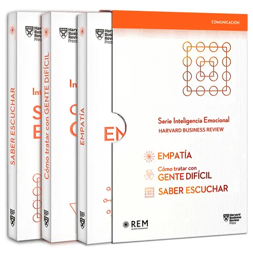 Serie Inteligencia Emocional Hbr. Estuche Comunicación 3 Vols.: Cómo Tratar Con Gente Difícil, Empatía, Saber Escuchar (Slip Case Dealing with Difficu
