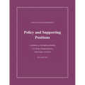 United States Government Policy and Supporting Positions (Plum Book) 2020