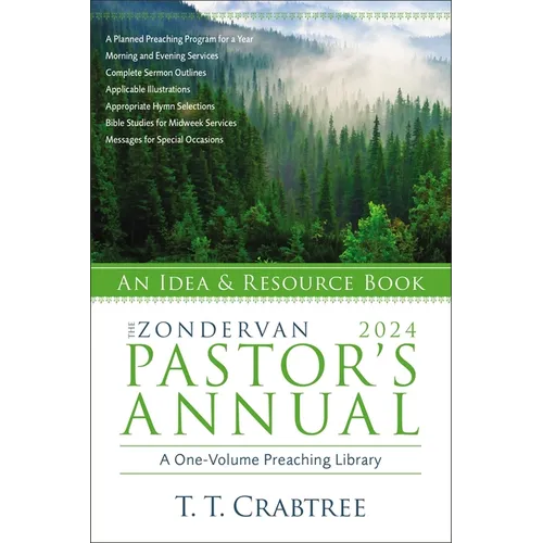 The Zondervan 2024 Pastor's Annual: An Idea and Resource Book