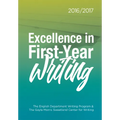 Excellence in First-Year Writing 2016/2017