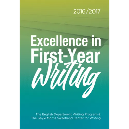 Excellence in First-Year Writing 2016/2017