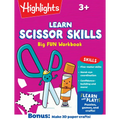 Learn Scissor Skills Big Fun Workbook: Practice Scissor Skills, Cutting and Pasting, Shapes and More, Preschool Cutting Activity Book with Puzzles and