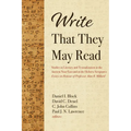 Write That They May Read