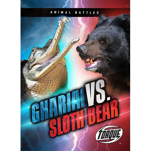 Gharial vs. Sloth Bear