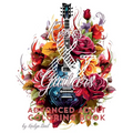 Roses and Guitars Coloring Book