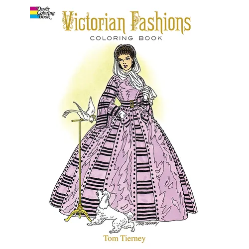 Victorian Fashions Coloring Book