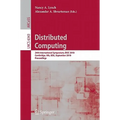 Distributed Computing: 24th International Symposium, Disc 2010, Cambridge, Ma, Usa, September 13-15, 2010, Proceedings