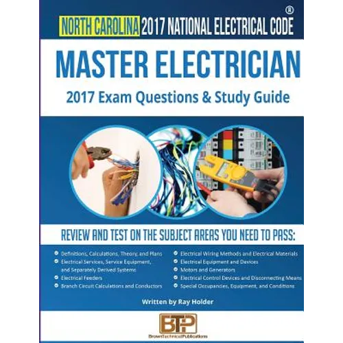 North Carolina 2017 Master Electrician Study Guide