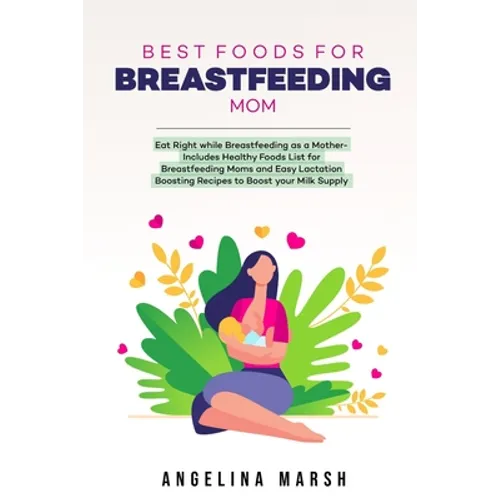 Best Foods for Breastfeeding Mom: Eat Right while Breastfeeding as a Mother- Includes Healthy Foods List for Breastfeeding Moms and Easy Lactation Boo