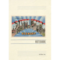 Vintage Lined Notebook Greetings from Brattleboro