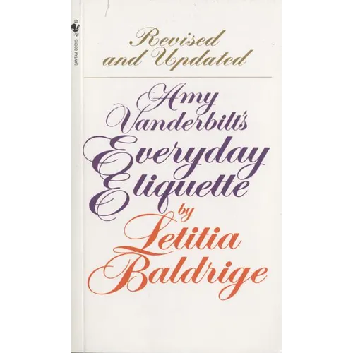Amy Vanderbilt's Everyday Etiquette