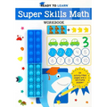 Ready to Learn: Super Skills Math Workbook with Ten-Frame Popper
