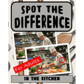 Spot the Difference Book for Adults - In The Kitchen: Difficult Image Puzzles for Adults
