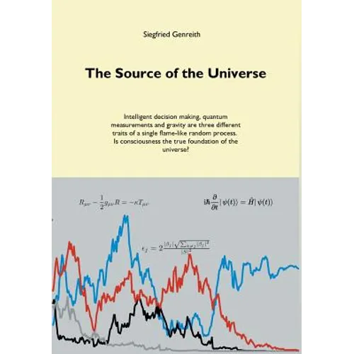 The Source of the Universe: Intelligent decision making, quantum measurements and gravity are three different traits of a single flame-like random pro