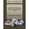 J. Robert Chenu, Administrator, Etc., Petitioner V. Board of Trustees, Police Pension Fund, et al. U.S. Supreme Court Transcript of Record with Suppor