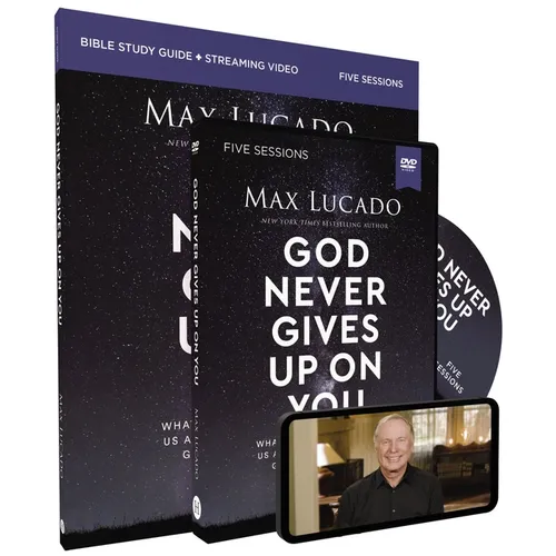 God Never Gives Up on You Study Guide with DVD: What Jacob's Story Teaches Us about Grace, Mercy, and God's Relentless Love