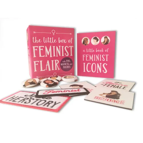 The Little Box of Feminist Flair: With Pins, Patches, & Magnets