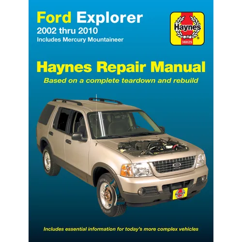 Ford Explorer & Mercury Mountaineer 2002-10