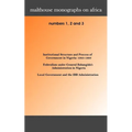 Malthouse Monographs on Africa. 1-3