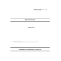 ATTP 3-39.32 (FM 3-19.30) Physical Security