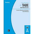 Tabe Skill Workbooks Level A: Construct Meaning and Evaluate/Extend Meaning - 10 Pack