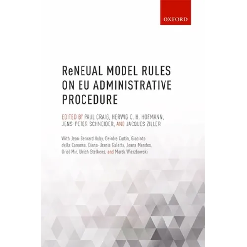 Reneual Model Rules on Eu Administrative Procedure