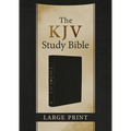 The KJV Study Bible, Large Print [Black Genuine Leather]